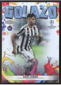 Kaio Jorge, Kartička, 2021-22 Topps Chrome UEFA Champions League, INSERT