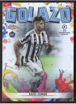 Kaio Jorge, Kartička, 2021-22 Topps Chrome UEFA Champions League, INSERT