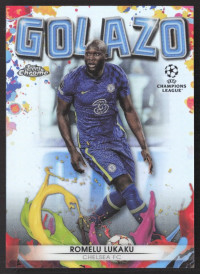 Romelu Lukaku, Kartička, 2021-22 Topps Chrome UEFA Champions League, INSERT