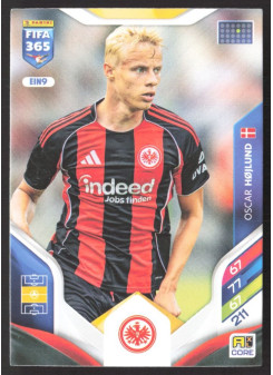 Oscar Højlund, Kartička, 2026 Panini Adrenalyn XL FIFA 365, BASE