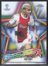 Antony, Kartička, 2021-22 Topps Chrome UEFA Champions League, INSERT