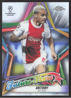Antony, Kartička, 2021-22 Topps Chrome UEFA Champions League, INSERT