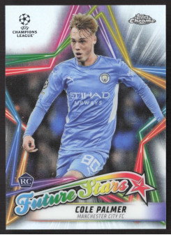 Cole Palmer, Kartička, 2021-22 Topps Chrome UEFA Champions League, INSERT