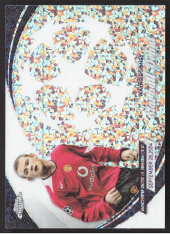 Wayne Rooney, Kartička, Topps Chrome UEFA Club Competitions 2023-24, INSERT