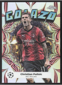 Christian Pulisic, Kartička, Topps Chrome UEFA Club Competitions 2023-24, INSERT
