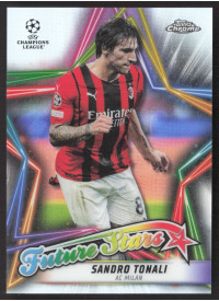 Sandro Tonali, Kartička, 2021-22 Topps Chrome UEFA Champions League, INSERT