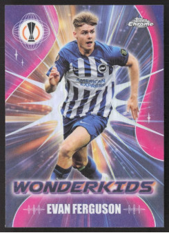 Evan Ferguson, Kartička, Topps Chrome UEFA Club Competitions 2023-24, INSERT