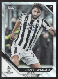 Manuel Locatelli, Kartička, 2021-22 Topps Chrome UEFA Champions League, Refractor