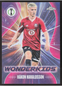 Hákon Haraldsson, Kartička, Topps Chrome UEFA Club Competitions 2023-24, INSERT