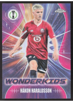 Hákon Haraldsson, Card, Topps Chrome UEFA Club Competitions 2023-24, INSERT