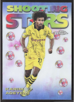 Karim Adeyemi, Kartička, Topps Chrome UEFA Club Competitions 2023-24, INSERT