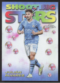 Julián Álvarez, Kartička, Topps Chrome UEFA Club Competitions 2023-24, INSERT