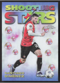 Santiago Giménez, Kartička, Topps Chrome UEFA Club Competitions 2023-24, INSERT