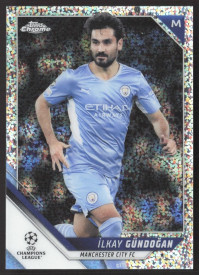 Ilkay Gundogan, Kartička, 2021-22 Topps Chrome UEFA Champions League, Speckle Refractor