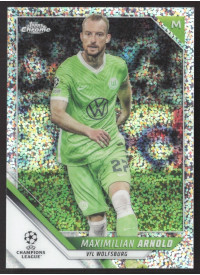Maximilian Arnold, Kartička, 2021-22 Topps Chrome UEFA Champions League, Speckle Refractor