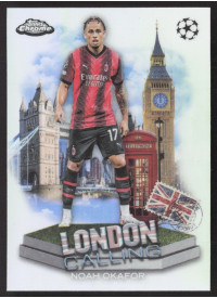 Noah Okafor, Kartička, Topps Chrome UEFA Club Competitions 2023-24, INSERT