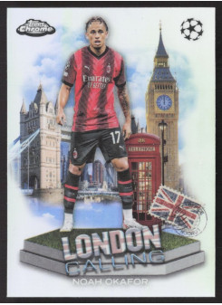 Noah Okafor, Kartička, Topps Chrome UEFA Club Competitions 2023-24, INSERT