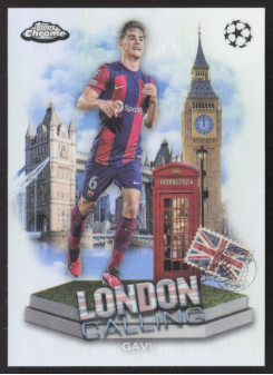Gavi, Kartička, Topps Chrome UEFA Club Competitions 2023-24, INSERT