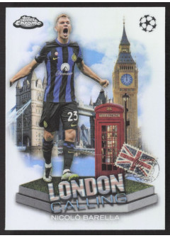 Nicolò Barella, Card, Topps Chrome UEFA Club Competitions 2023-24, INSERT