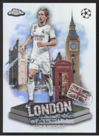 Luka Modrić, Kartička, Topps Chrome UEFA Club Competitions 2023-24, INSERT