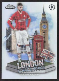 Ricardo Pepi, Kartička, Topps Chrome UEFA Club Competitions 2023-24, INSERT