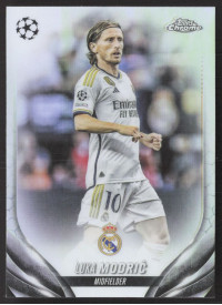 Luka Modrić, Kartička, Topps Chrome UEFA Club Competitions 2023-24, Refractor