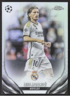 Luka Modrić, Kartička, Topps Chrome UEFA Club Competitions 2023-24, Refractor
