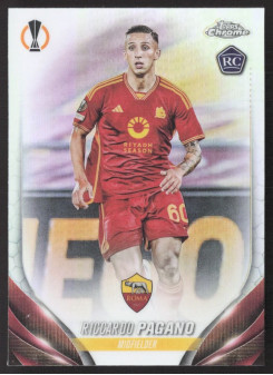 Riccardo Pagano, Kartička, Topps Chrome UEFA Club Competitions 2023-24, Refractor