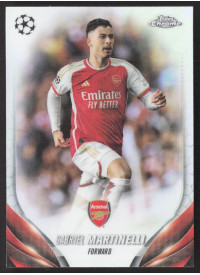 Gabriel Martinelli, Kartička, Topps Chrome UEFA Club Competitions 2023-24, Refractor