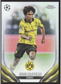 Karim Adeyemi, Kartička, Topps Chrome UEFA Club Competitions 2023-24, Refractor