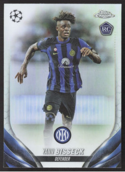 Yann Bisseck, Kartička, Topps Chrome UEFA Club Competitions 2023-24, Refractor