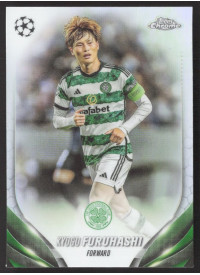 Kyogo Furuhashi, Kartička, Topps Chrome UEFA Club Competitions 2023-24, Refractor