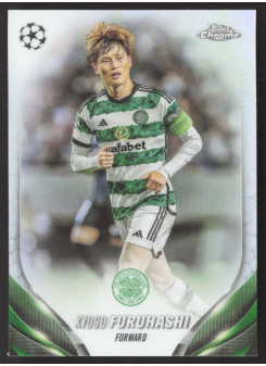 Kyogo Furuhashi, Kartička, Topps Chrome UEFA Club Competitions 2023-24, Refractor