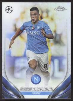 Giacomo Raspadori, Kartička, Topps Chrome UEFA Club Competitions 2023-24, Refractor