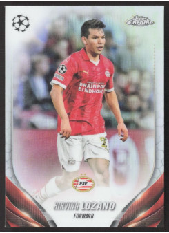 Hirving Lozano, Kartička, Topps Chrome UEFA Club Competitions 2023-24, Refractor