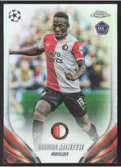 Yankuba Minteh, Kartička, Topps Chrome UEFA Club Competitions 2023-24, Refractor