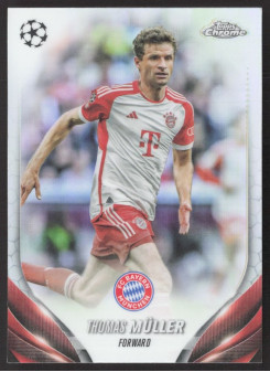Thomas Müller, Kartička, Topps Chrome UEFA Club Competitions 2023-24, Refractor