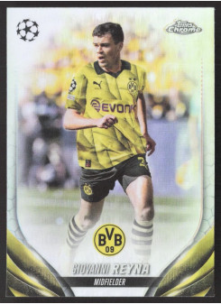 Giovanni Reyna, Kartička, Topps Chrome UEFA Club Competitions 2023-24, Refractor