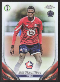 Alan Virginius, Kartička, Topps Chrome UEFA Club Competitions 2023-24, Refractor