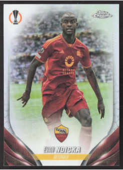 Evan Ndicka, Kartička, Topps Chrome UEFA Club Competitions 2023-24, Refractor