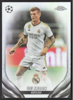 Toni Kroos, Kartička, Topps Chrome UEFA Club Competitions 2023-24, Refractor