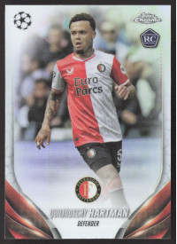 Quilindschy Hartman, Kartička, Topps Chrome UEFA Club Competitions 2023-24, Refractor