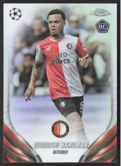 Quilindschy Hartman, Kartička, Topps Chrome UEFA Club Competitions 2023-24, Refractor
