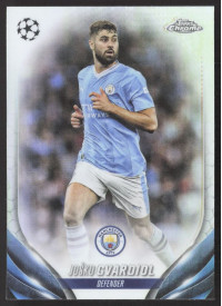 Joško Gvardiol, Kartička, Topps Chrome UEFA Club Competitions 2023-24, Refractor