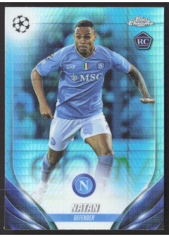 Natan, Kartička, Topps Chrome UEFA Club Competitions 2023-24, Aqua Prism Refractor