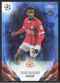 Isaac Babadi, Kartička, Topps Chrome UEFA Club Competitions 2023-24, Sapphire Edition