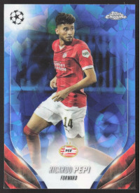 Ricardo Pepi, Kartička, Topps Chrome UEFA Club Competitions 2023-24, Sapphire Edition