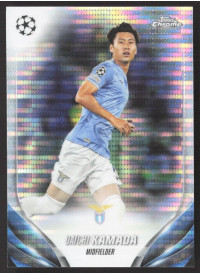 Daichi Kamada, Kartička, Topps Chrome UEFA Club Competitions 2023-24, Pulsar Refractor