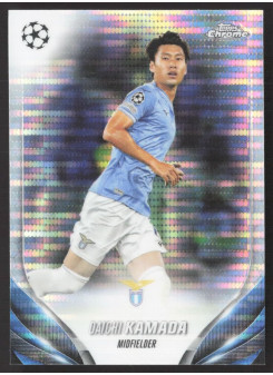 Daichi Kamada, Kartička, Topps Chrome UEFA Club Competitions 2023-24, Pulsar Refractor