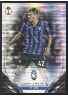 Giorgio Scalvini, Card, Topps Chrome UEFA Club Competitions 2023-24, Pulsar Refractor